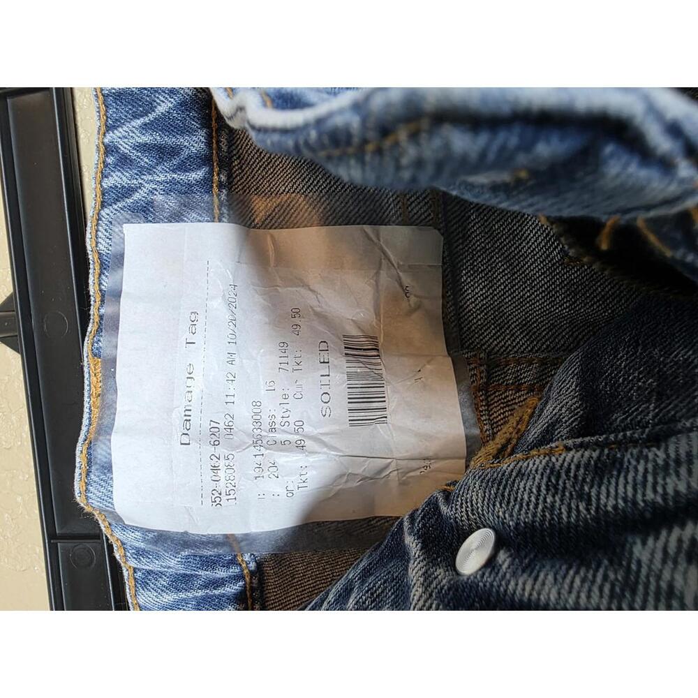 On 34th Women's High Rise Straight-Leg Jeans, - Medium Blue 6 - Picture 3 of 5